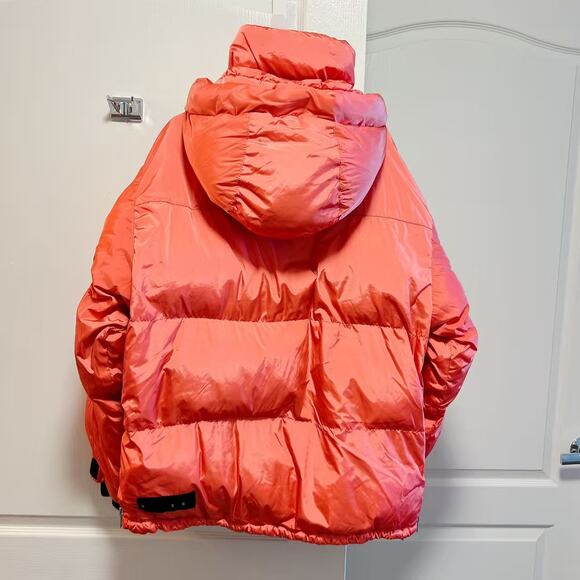 Shoreditch Ski Club Willow oversized puffer jacket Size M - Picture 6 of 11